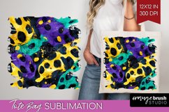 Mardi Gras Tote Bag - Carnival Tote Bag PNG Sublimation Product Image 1