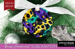 Mardi Gras Ornament PNG - Carnival PNG Sublimation Product Image 1