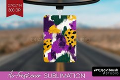 Mardi Gras Air Freshener PNG - Carnival PNG Sublimation Product Image 1