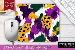 Mardi Gras Mouse Pad Sublimation - Carnival Mousepad PNG Product Image 1