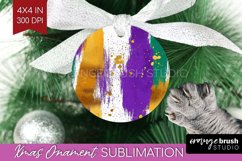 Mardi Gras Ornament PNG - Carnival PNG Sublimation Product Image 1