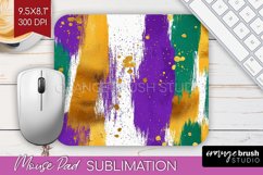 Mardi Gras Mouse Pad Sublimation - Carnival Mousepad PNG Product Image 1