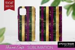 Mardi Gras Phone Case PNG - Carnival Case PNG Sublimation Product Image 1