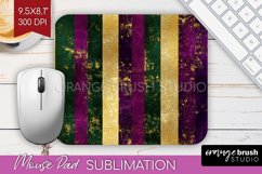 Mardi Gras Mouse Pad Sublimation - Carnival Mousepad PNG Product Image 1