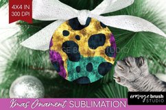 Mardi Gras Ornament PNG - Carnival PNG Sublimation Product Image 1