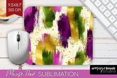 Mardi Gras Mouse Pad Sublimation - Carnival Mousepad PNG Product Image 1