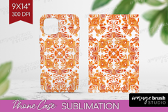 Mediterranean Phone Case PNG - Italian Tile Case PNG Product Image 1