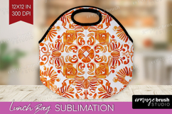 Mediterranean Lunch Bag - Italian Tile Lunch Bug PNG Product Image 1