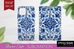 Mediterranean Phone Case PNG - Italian Tile Case PNG Product Image 1