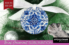 Mediterranean Ornament PNG - Italian Tile PNG Sublimation Product Image 1