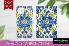 Mediterranean Phone Case PNG - Italian Tile Case PNG Product Image 1