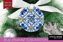 Mediterranean Ornament PNG - Italian Tile PNG Sublimation Product Image 1
