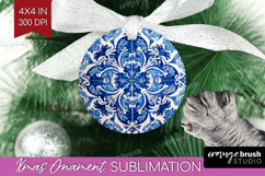 Mediterranean Ornament PNG - Italian Tile PNG Sublimation Product Image 1
