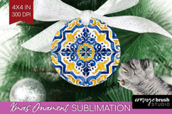Mediterranean Ornament PNG - Italian Tile PNG Sublimation Product Image 1