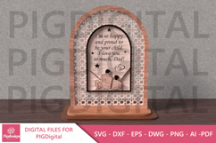 Proud to Be Your Child SVG | Father’s Day Laser Cut File Product Image 1
