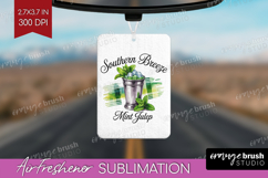 Mint Julep Cocktail Air Freshener PNG Summer Drink PNG Product Image 1