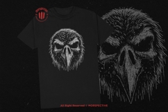 10 Bundle Dark Art Raven Skull Bird Death Crow Horror Animal Product Image 2