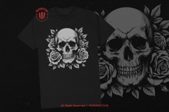 10 Bundle Dark Art Skull Rose Floral Sugar Gothic Skeleton Product Image 2
