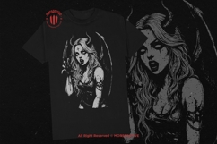 10 Bundle Dark Art Succubus Devil Angel Girl Demon Gothic Product Image 2