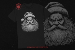 10 Bundle Dark Art Santa Claus Scary Horror Christmas Product Image 2