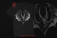 10 Bundle Dark Art Bat Horn Scary Creature Horror Animal Product Image 2