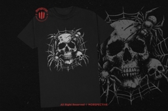 10 Bundle Dark Art Spider Skull Head Gothic Horror Scary Product Image 2