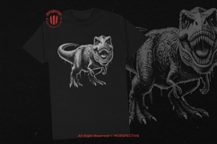 10 Bundle Dark Art T-Rex Dinosaur Jurassic Beast Animal Product Image 2