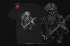 10 Bundle Dark Art Skull Guitarist Band Concert Skeleton Product Image 2