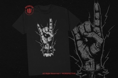 10 Bundle Dark Art Metal Hand Sign Music Rock Heavy Metal Product Image 2