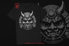 10 Bundle Dark Art Japanese Daruma Hannya Demon Mask Tattoo Product Image 2