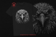 10 Bundle Dark Art Eagle Bird Head Face flying Wings Tattoo Product Image 2