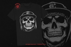 10 Bundle Dark Art Cholo Gangster Mafia Skull Tattoo Fedora Product Image 2