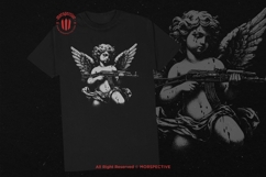 10 Bundle Dark Art Kids Angel Cupid with Gun Wings Saint Product Image 2