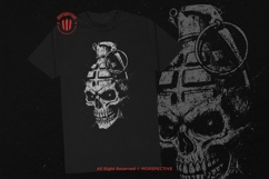 10 Bundle Dark Art Grenade Skull Bomb Explode War Weapon Product Image 2
