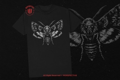 10 Bundle Dark Art Moth Skull Wings Insect Animal Horror Product Image 2