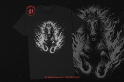 10 Bundle Dark Art Horse Fire Burn Inferno Skull Animal Product Image 2