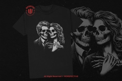 10 Bundle Dark Art Skull Romance Couple Man and Women Lover Product Image 2