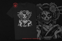 10 Bundle Dark Art Geisha Girl Japanese Anime Rose Women Product Image 2