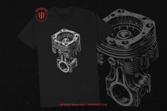 10 Bundle Dark Art Engine Skull Motorcycle Bike Race Car V8 Product Image 2