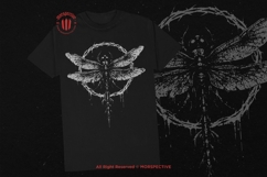 10 Bundle Dark Art Dragonfly Insect Devil Skull Flying Wing Product Image 2