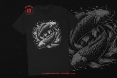 10 Bundle Dark Art Pisces Fish Koi Gothic Horror Zodiac Product Image 2