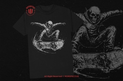 10 Bundle Dark Art Skull Skate Trick Death Ride Street Jump Product Image 2