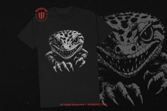 10 Bundle Dark Art Death Gecko Anger Lizard Beast Animal Product Image 2