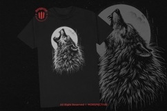 10 Bundle Dark Art Wolf Howling Beast Fangs Werewolf Skull Product Image 2