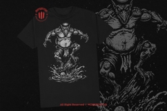 10 Bundle Dark Art Kappa Japanese Yokai Oni Demon Skull Product Image 2