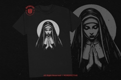 10 Bundle Dark Art Nun Prayer Horror Ghost Scary Creepy Product Image 2