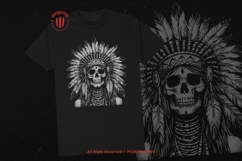 10 Bundle Dark Art American Indian Skull Girl Warriors Product Image 2