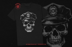 10 Bundle Dark Art Police Skull Head Ghost Demon Zombie Product Image 2