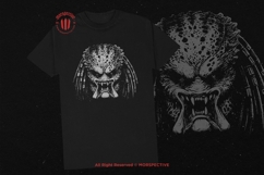 10 Bundle Dark Art Monster Predator Aliens Face Head Scary Product Image 2