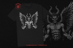 10 Bundle Dark Art Lucifer Fallen Angel Demon Wings Gothic Product Image 2